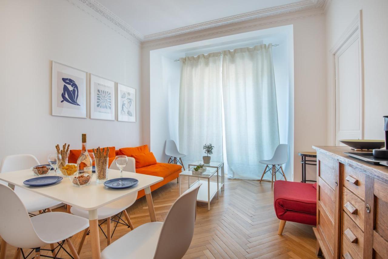 Stunning Flat By The Beach, Carre D'Or-Negresco Ницца Экстерьер фото
