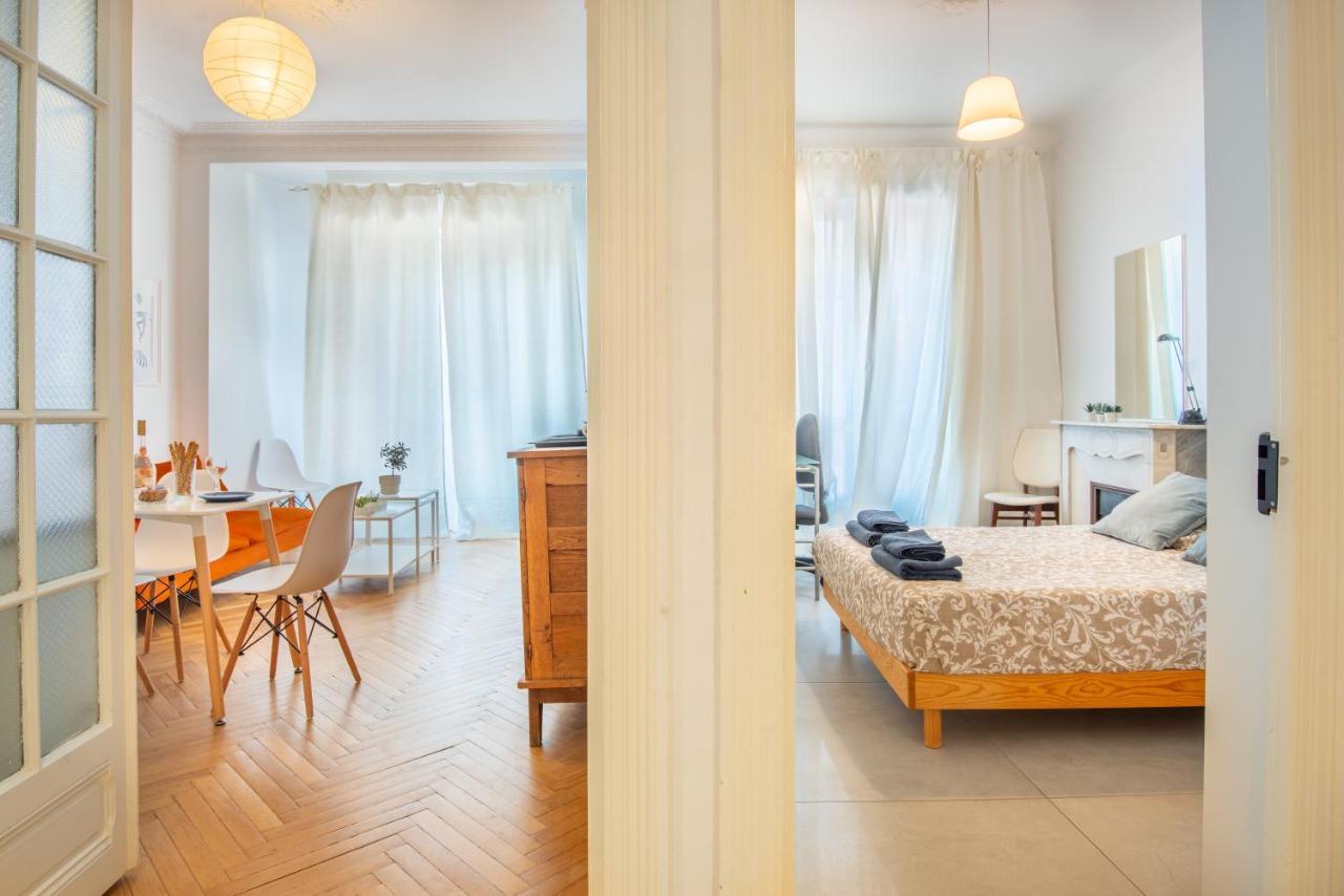 Stunning Flat By The Beach, Carre D'Or-Negresco Ницца Экстерьер фото