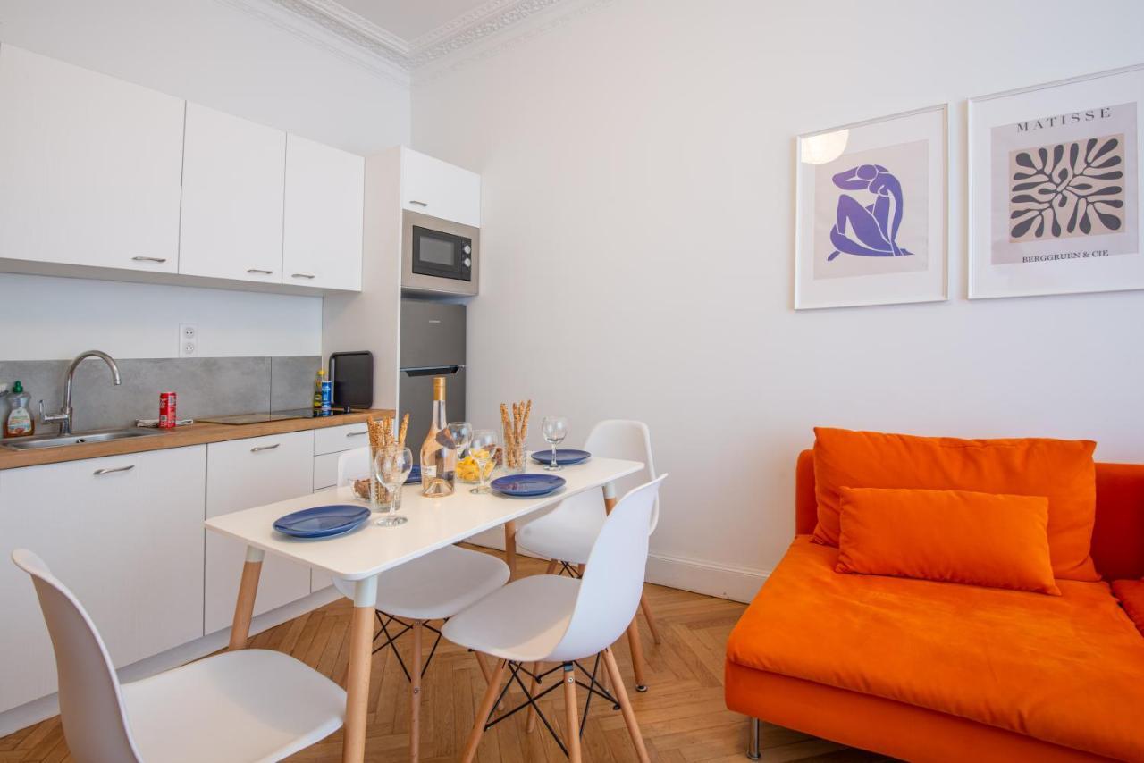 Stunning Flat By The Beach, Carre D'Or-Negresco Ницца Экстерьер фото